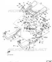 UITLAAT voor Yamaha VMX12 1997