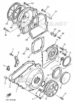 DEKSEL   MOTOR 1 voor Yamaha VMX12 1997