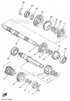 TRANSMISSIE voor Yamaha VMX12 1997