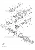 TRANSMISSIE voor Yamaha VMX12 1997