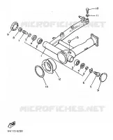 ACHTERBRUG voor Yamaha VMX12 1997