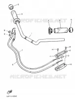 STUUR / KABEL voor Yamaha VMX12 1997