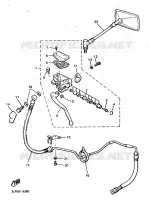 POMP VOOR 2 voor Yamaha VMX12 1997