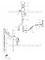 REMPOMP ACHTER voor Yamaha VMX12 1997