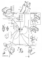 ELECTRISCH 1 voor Yamaha VMX12 1997