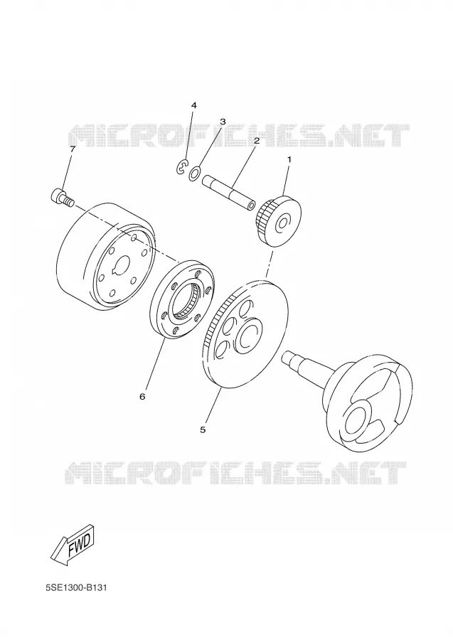 STARTMOTOR Yamaha SCOOTER 250 2007 XCITY  VP250