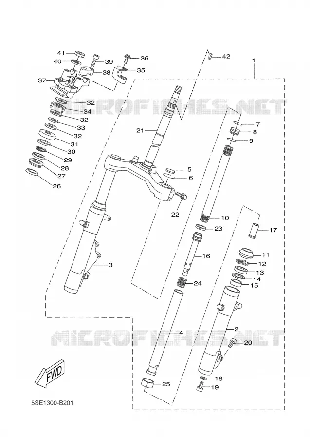 STUUR Yamaha SCOOTER 300 2004 VERSITY  VP300 VERSITY