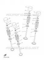 KLEPPEN voor Yamaha WR250X 2008