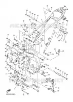 FRAME voor Yamaha WR250X 2008