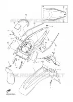 SPATBORD voor Yamaha WR250X 2008