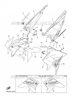 ZIJKUIPDEEL voor Yamaha WR250X 2008