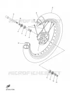 VOORWIEL voor Yamaha WR250X 2008