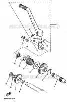 STARTMOTOR voor Yamaha WR250ZE 1993