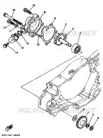 WATERPOMP voor Yamaha WR250ZE 1993