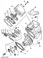 INLAAT voor Yamaha WR250ZE 1993