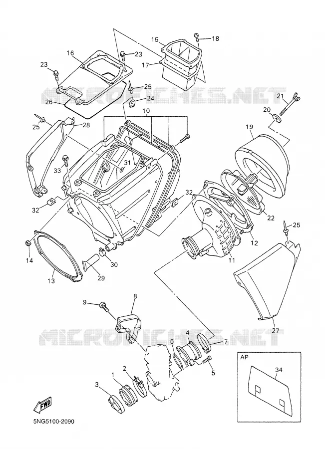 INLAAT Yamaha MOTO 400 2002 WRF  WR400F