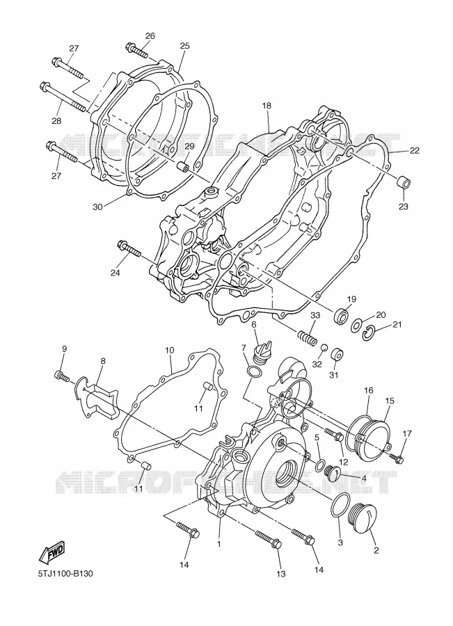 DEKSEL - MOTOR 1 Yamaha MOTO 450 2003 WRF  WR450FR