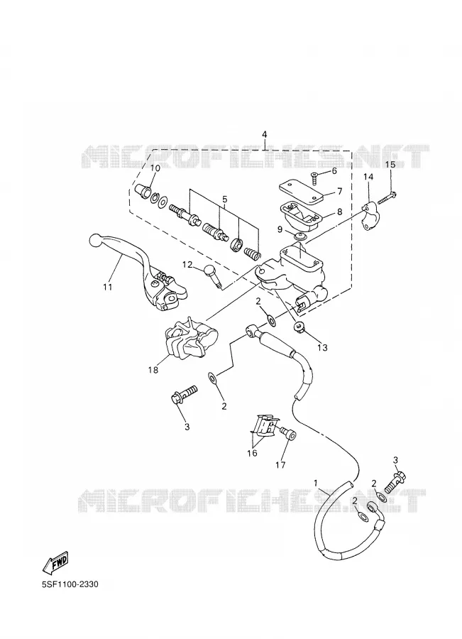 POMP VOOR Yamaha MOTO 450 2003 WRF  WR450FR