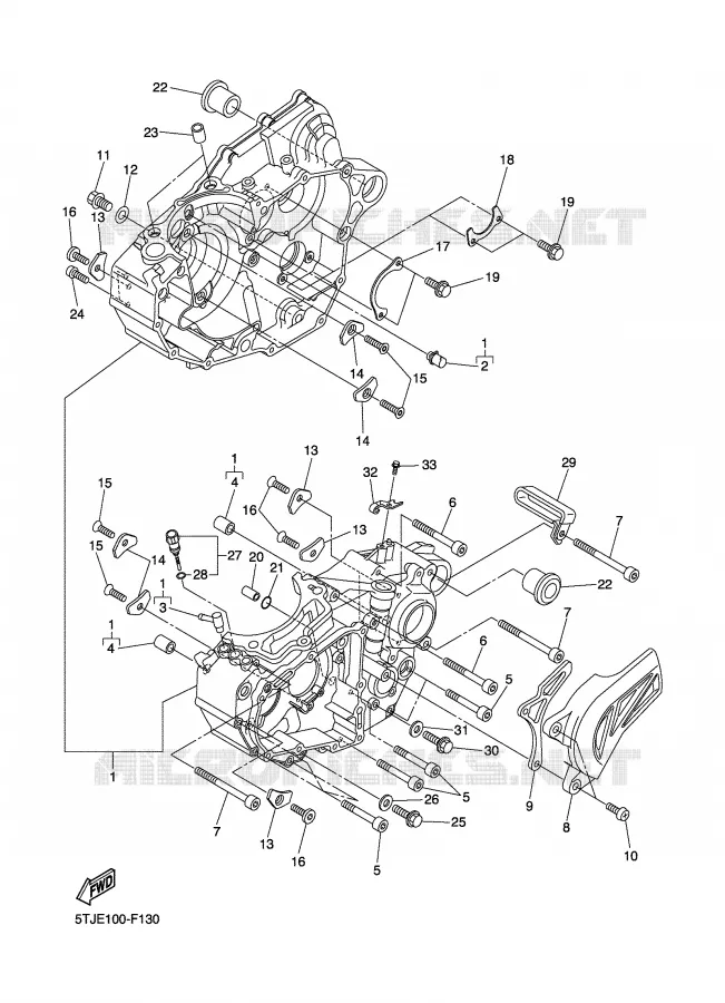 CARTERDELEN Yamaha MOTO 450 2007 WRF  WR450FW