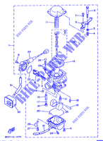 CARBURATEUR  voor Yamaha XC125 1990