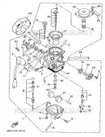 CARBURATEUR  voor Yamaha XC125 1996