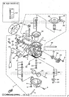 CARBURATEUR  voor Yamaha XC125 1998