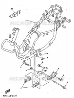 FRAME voor Yamaha XC125 1998