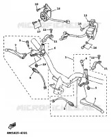 STUURSCHAKELAAR / HEVEL voor Yamaha XC125 1998