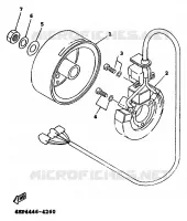 DYNAMO voor Yamaha XC125 1998