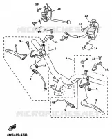 STUURSCHAKELAAR / HEVEL voor Yamaha XC125 1998