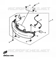 KNIPPERLICHT voor Yamaha XC125 1999