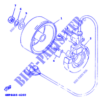 DYNAMO voor Yamaha XC125 2000