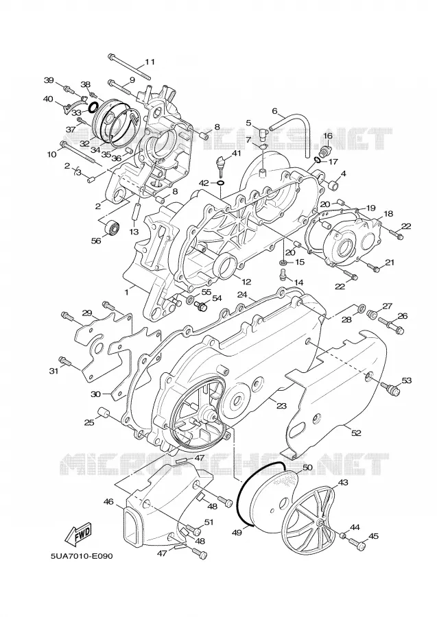 CARTERDELEN Yamaha SCOOTER 125 2006 CYGNUS  XC125