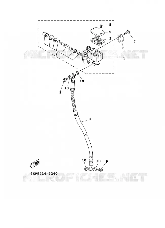 POMP VOOR Yamaha SCOOTER 125 2001 CYGNUS  XC125F