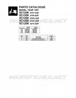 * CATALOG PREFACE * voor Yamaha XC125K 1997