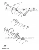 STARTMOTOR voor Yamaha XC125K 1997