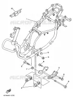 FRAME voor Yamaha XC125K 1997