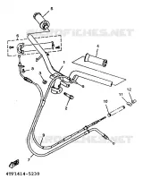 STUUR / KABEL voor Yamaha XC125K 1997