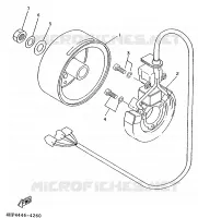 DYNAMO voor Yamaha XC125K 1997