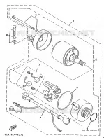 STARTMOTOR voor Yamaha XC125K 1997