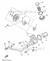 OLIEPOMP voor Yamaha XC125K 1997