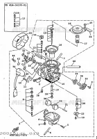 CARBURATEUR  voor Yamaha XC125K 1997