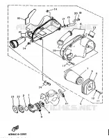 INLAAT voor Yamaha XC125K 1997