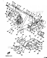 CARTERDELEN voor Yamaha XC150 1992