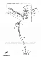POMP VOOR voor Yamaha XC150 1992