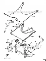 STANDAARD / VOETSTEUN voor Yamaha XC150 1992