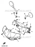 KAP 1 voor Yamaha XC150 1992