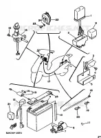 ELECTRISCH 1 voor Yamaha XC150 1992