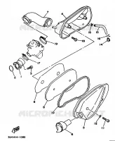 INLAAT voor Yamaha XC150 1992