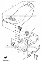 SELLE voor Yamaha XJ600 1989